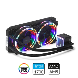 Dark Aquaforce W246 240Mm Fixed Rgb Led'Li Sıvı Soğutma [Dkccw246]