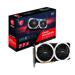 Msi 8Gb Radeon Rx 6650 Xt Mech 2X 8G Oc Gddr6 [128Bit] Hdmi 3Xdp