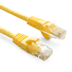Dark 0,25 Metre Cat6 Cu Awg24/7 Utp Sarı Ipatch Network Kablosu [Dk-Cb-Nt6U25Y]