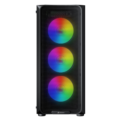 Gamebooster Round A650B 600W Apfc Usb 3.0 Mesh 4*12Cm Rainbow Mid-T Atx Kasa