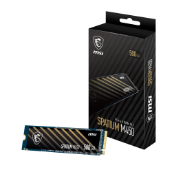 Msi 500Gb Spatium M450 Pcie 4.0 Nvme M.2 500Gb M2 Ssd 3600-2300Mb/S