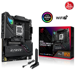 Asus Rog Strix B850-F Gaming Wifi Am5 Ddr5 8000 4Xm2 Hdmi Dp Bt Wifi7 Rgb Atx