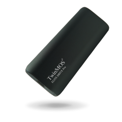 Twinmos 2Tb 1100-1050Mbps Taşınabilir External Ssd Usb 3.2/Type-C Dark Grey (Pss