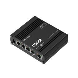 Teltonika Tsw100 5Port Ge 4Ge Poe End&Uuml;Striyel Y&Ouml;Netilemez 120W Switch