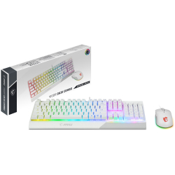 Msi Gg Vigor Gk30 Combo White Tr Usb Gaming Klavye Mouse Set [Beyaz]