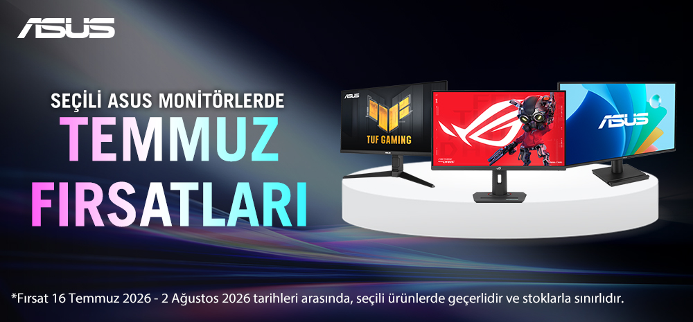 ASUS Monitör Kanal Sell-Out  Kampanyası 2026Q3_W29_AKNET
