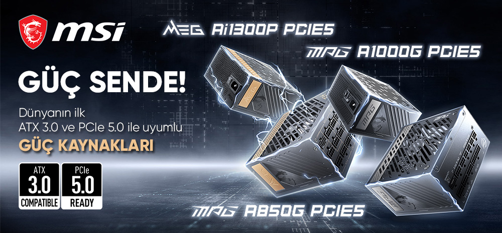 MSI PCIE5 PSU Banner