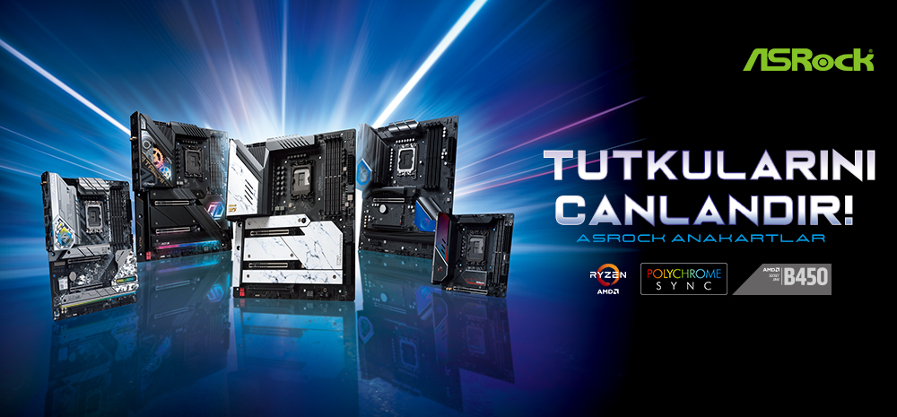 ASRock Anakart Banner Aralık 2023